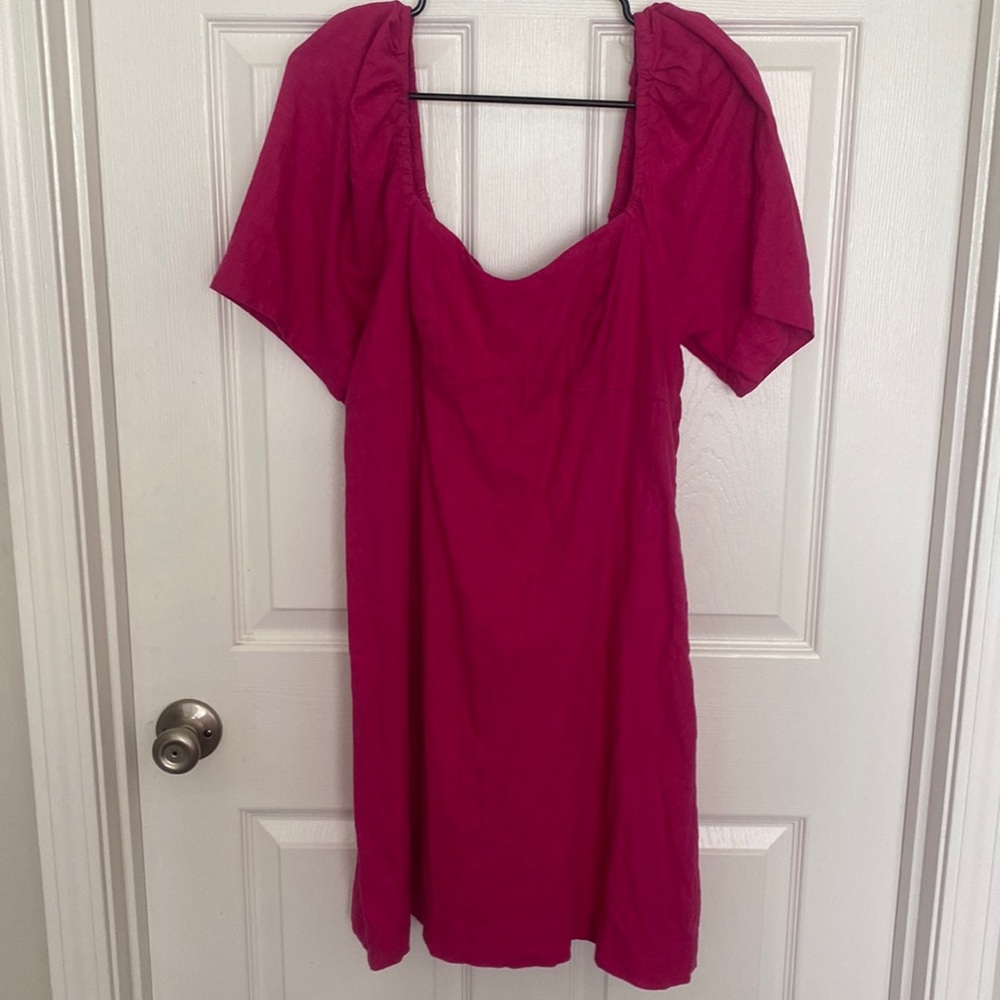 NWT a new day dress fuchsia, spring, short dress